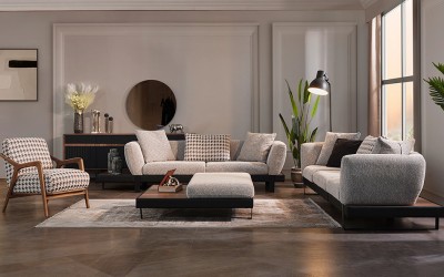 Dafni Koltuk Takımı-Gri