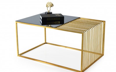 Bilge Gold Orta Sehpa