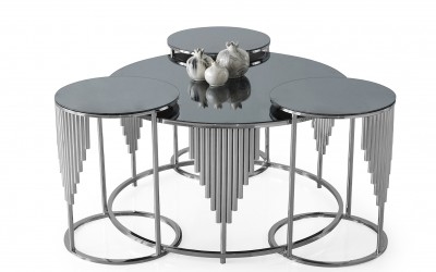 Sütun Pizza Orta Sehpa