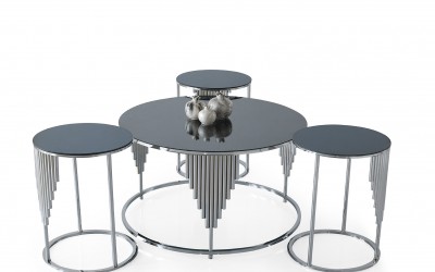 Sütun Pizza Orta Sehpa