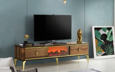 Beyza Ceviz Tv Sehpası