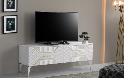Banu Beyaz Tv Sehpası