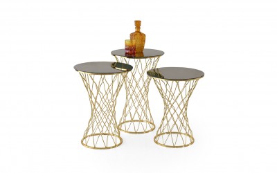 Farah Gold Zigon Sehpa