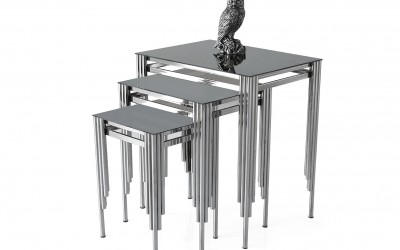 Kare Sütun Zigon Sehpa