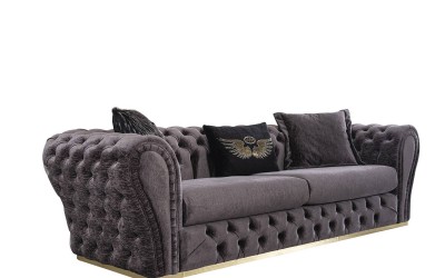 Titanyum Üçlü Kanepe