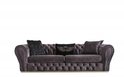 Titanyum Üçlü Kanepe