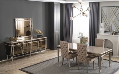 Cavalli Yemek Masası Takımı Cavalli Yemek Masası Takımı