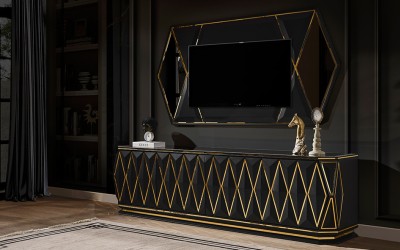 Diamond Siyah Yemek Odası Diamond Siyah Yemek Odası