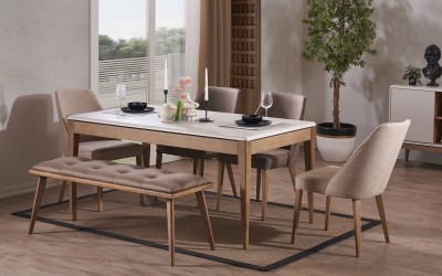 Monza Yemek Masası Takımı Monza Yemek Masası Takımı