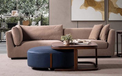 Astral Puflu Orta Sehpa