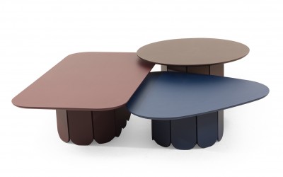 Metro Orta Sehpa Seti - Geometrik