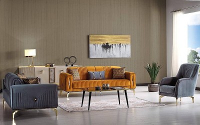 Nobel Koltuk Takımı Metal Kasa