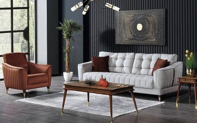 Lotus Oturma Grubu Metal Kasa