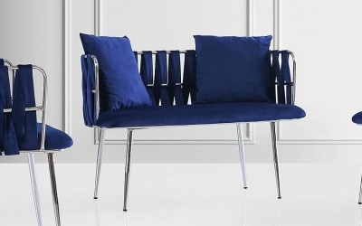 Çınar Mavi Çay Seti Koltuk 7