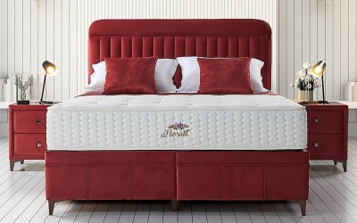 Florist Yatak Seti Baza + Başlık + Yatak