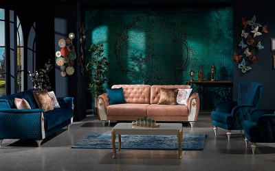 Saray Koltuk Takımı Metal Kasa