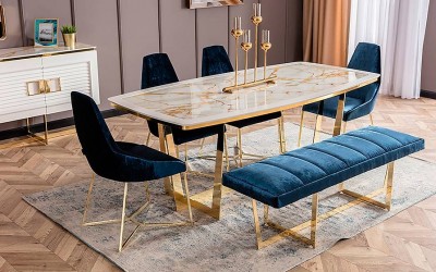 Gloria Luxury Yemek Masası Takımı