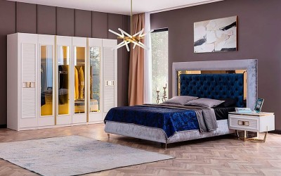 Gloria 6 Kapaklı Yatak Odası Gloria 6 Kapaklı Yatak Odası