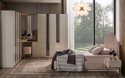 Arora Köşe Bazalı Yatak Odası Arora Köşe Bazalı Yatak Odası