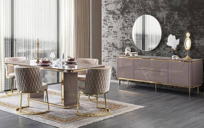 Gucci Luxury Yemek Odası Gucci Luxury Yemek Odası