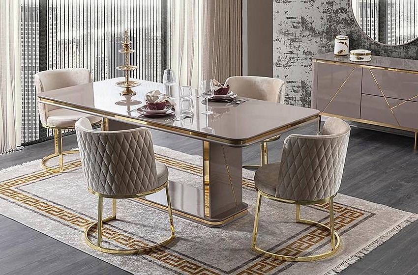 Gucci Luxury Yemek Odası Gucci Luxury Yemek Odası