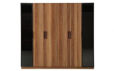 Oslo Ceviz 6 Kapılı Gardrop Oslo Ceviz 6 Kapılı Gardrop