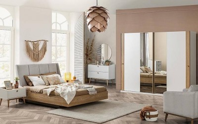 Bohem Sürgülü Yatak Odası