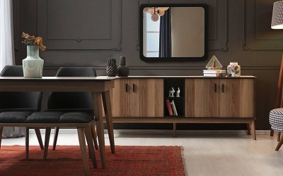 Oslo Ceviz Yemek Odası