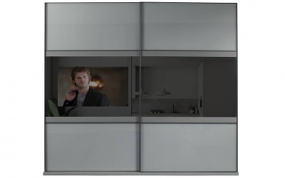 Salda Tv li Sürgülü Gardrop