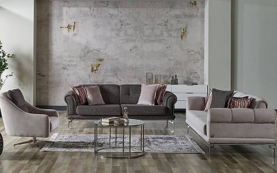 Efsun Koltuk Takımı Metal Kasa