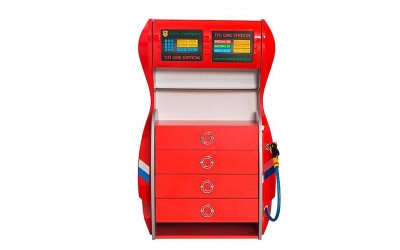 Titi Garage Genç Odası - Kırmızı Titi Garage Genç Odası - Kırmızı