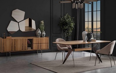 Tokyo Ahşap Yemek Odası Tokyo Ahşap Yemek Odası