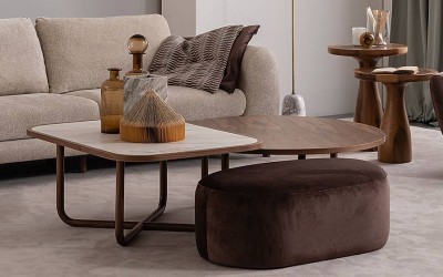 Capella Puflu Sehpa Seti