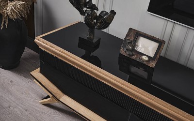 Okyanus Ahşap Tv Ünitesi