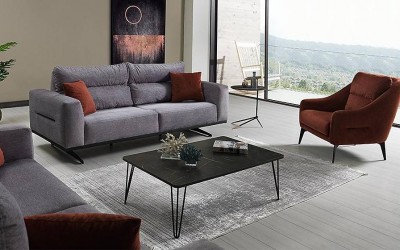 Tesla Koltuk Takımı Metal Kasa