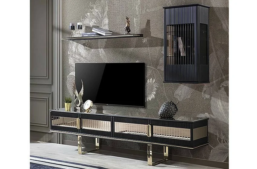 Gucci Luxury Siyah Yemek Odası Gucci Luxury Siyah Yemek Odası