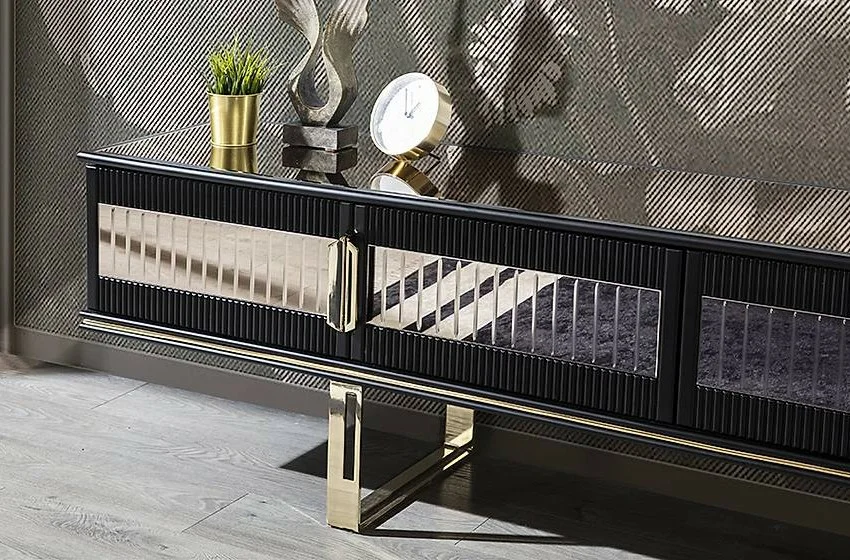 Gucci Luxury Siyah Yemek Odası Gucci Luxury Siyah Yemek Odası