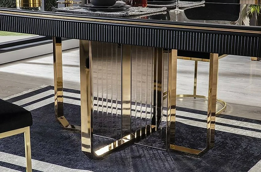 Gucci Luxury Siyah Yemek Odası Gucci Luxury Siyah Yemek Odası