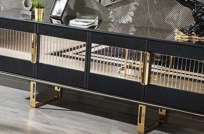 Gucci Luxury Siyah Yemek Odası Gucci Luxury Siyah Yemek Odası
