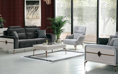 Pandora Koltuk Takımı Metal Kasa