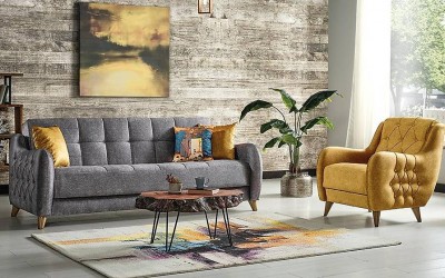 Viyana Oturma Grubu Metal Kasa