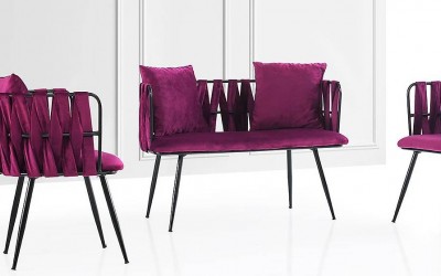 Çınar Mor Çay Seti Koltuk 2