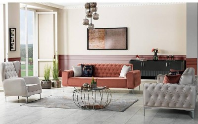 Avrasya Koltuk Takımı Metal Kasa