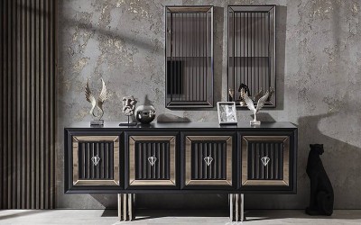 Roma Black Konsol Roma Black Konsol