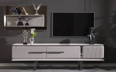 Bergama Gri Tv Ünitesi