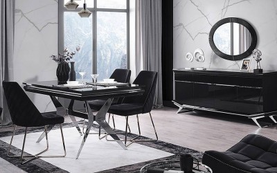 Masarati Gümüş Yemek Odası Masarati Gümüş Yemek Odası