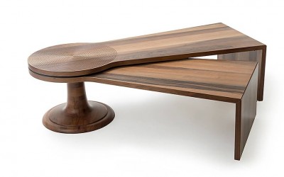 Key Ahşap Orta Sehpa