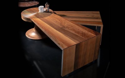 Key Ahşap Orta Sehpa