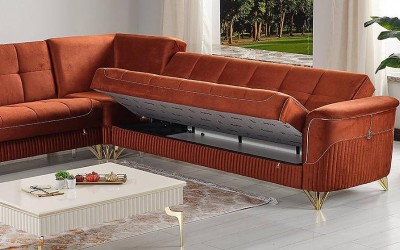 Sonya Köşe Takımı Metal Kasa