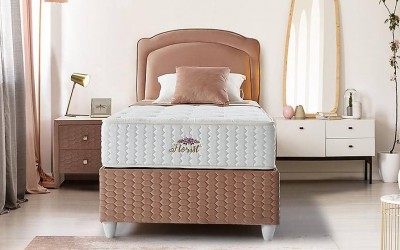 Florist Lotus Yatak Seti Baza + Başlık + Yatak